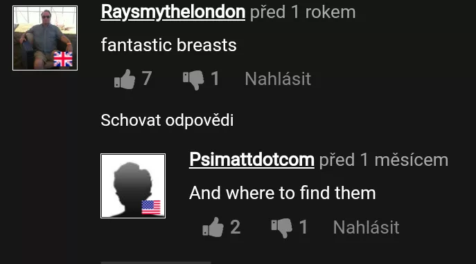 I love those comments :D I love those comments :D