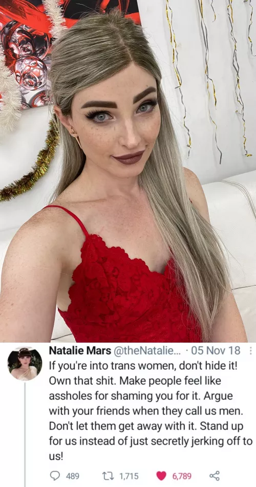 I love trans women! I love trans women!