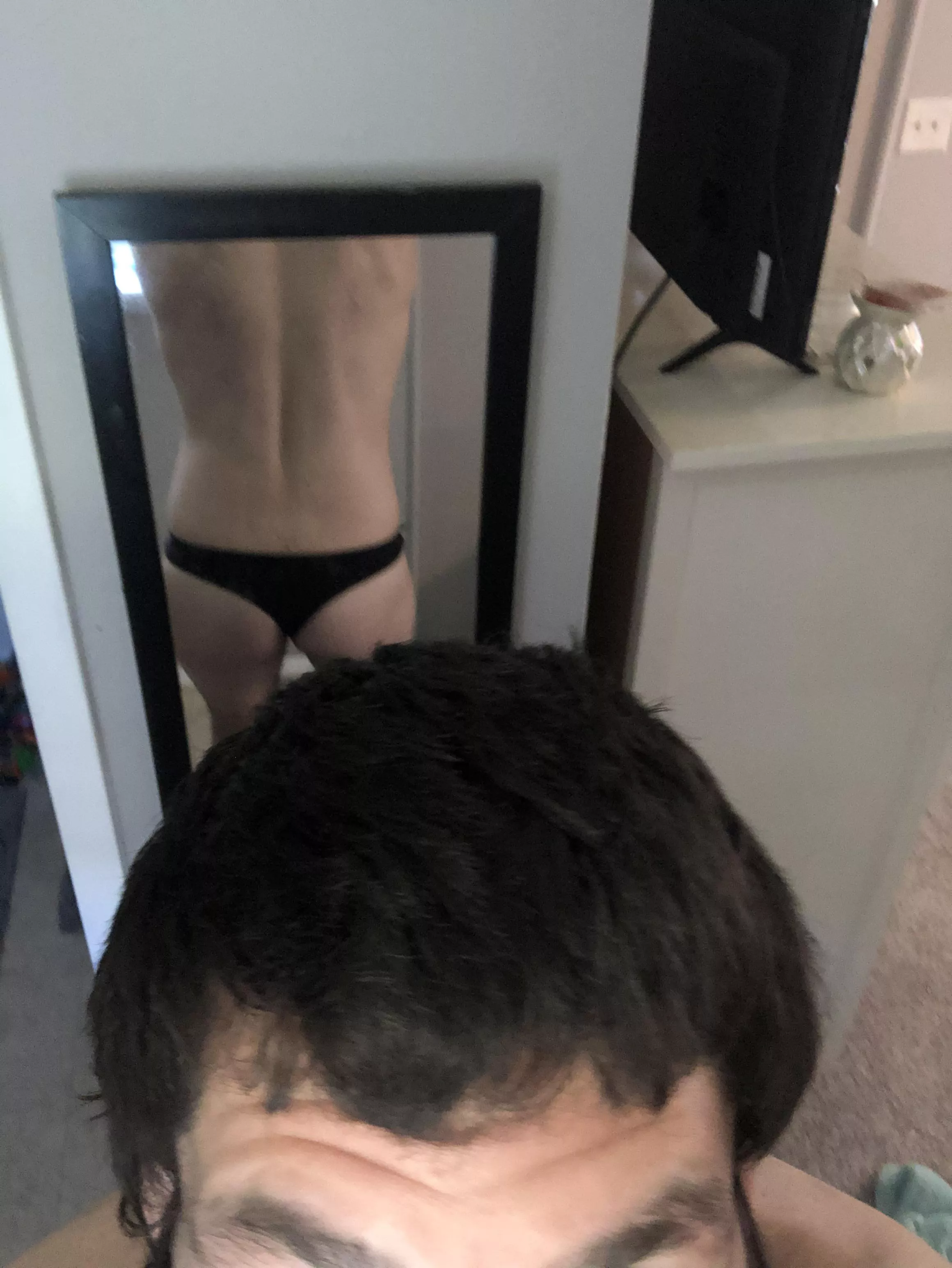 I love wearing her panties :) I love wearing her panties :)