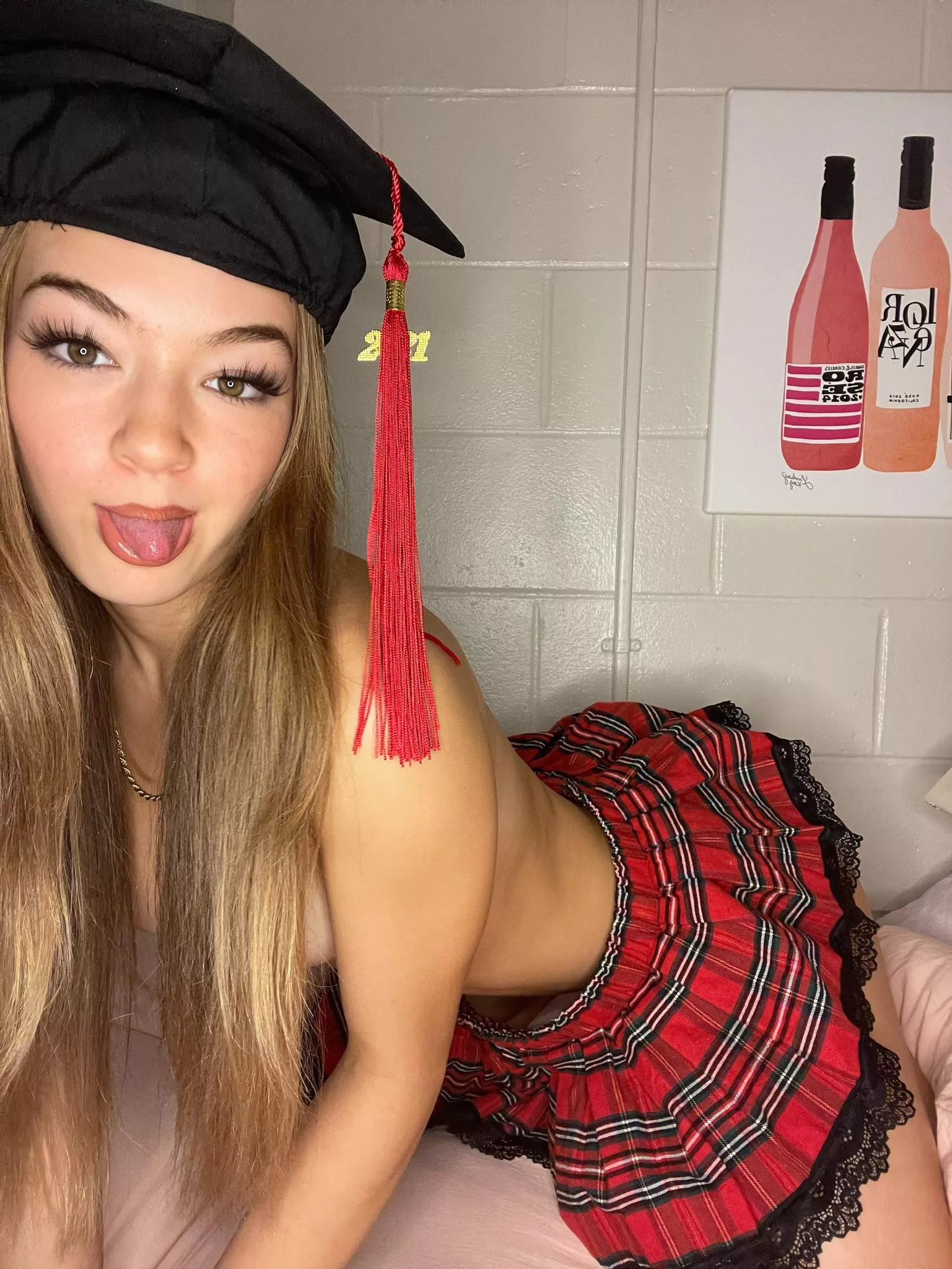 I love wearing this without panties