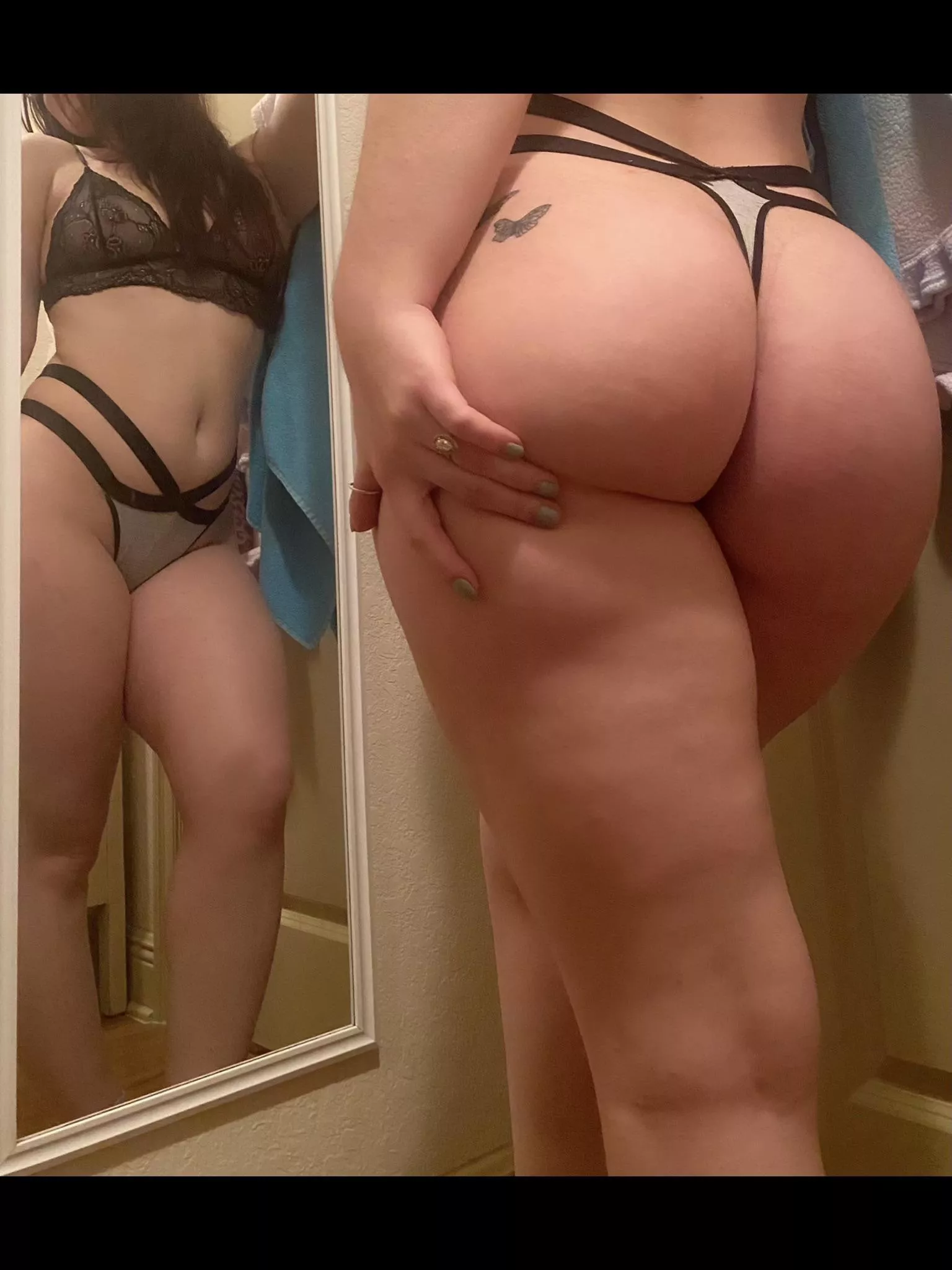 I love when they hit it from the front and back at the same time