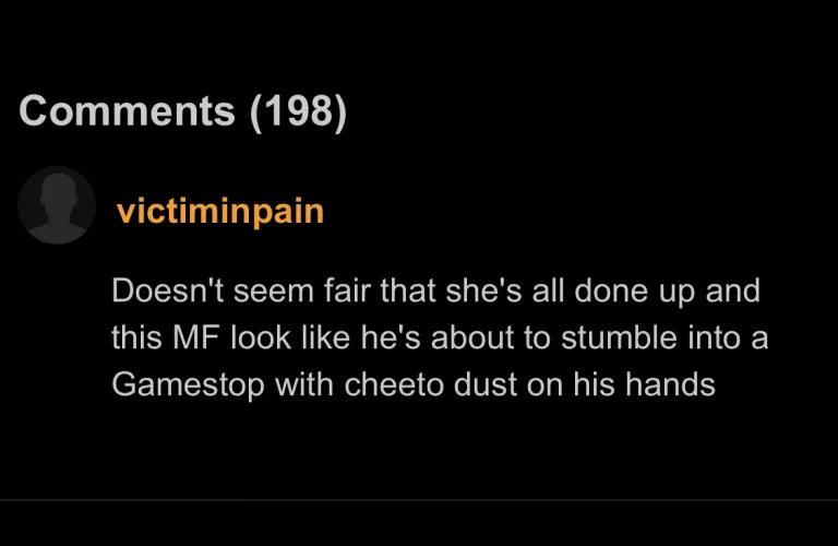i luv cheeto dust
