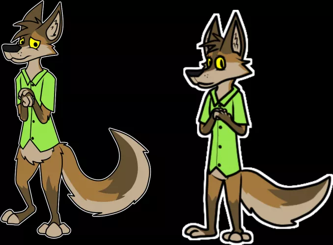 I made a Redraw Of this OC that i have