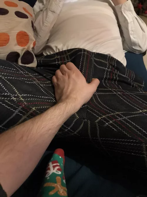 I made him horny while our friend around us