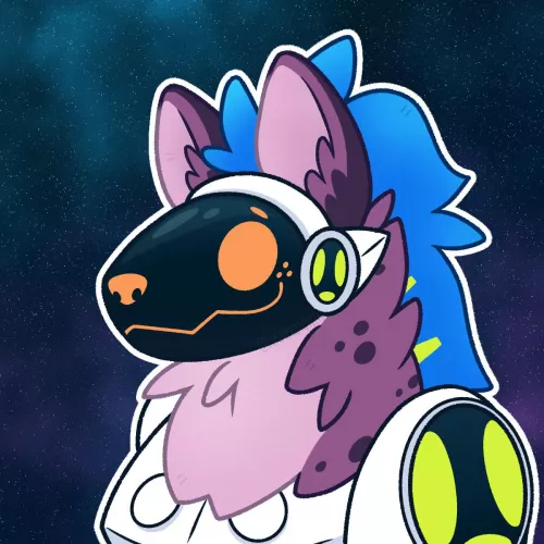I made myself a new icon of my sona to feel better! (OC)