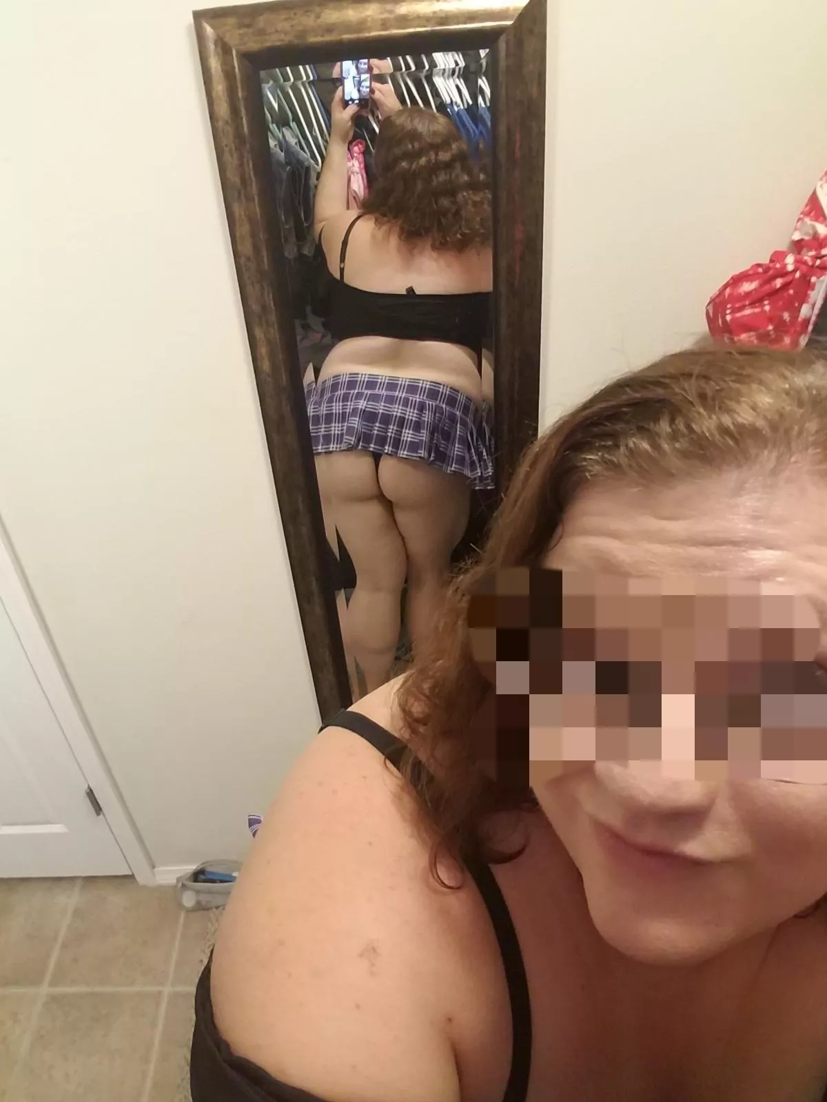 I may have outgrown this skirt... what do you think?