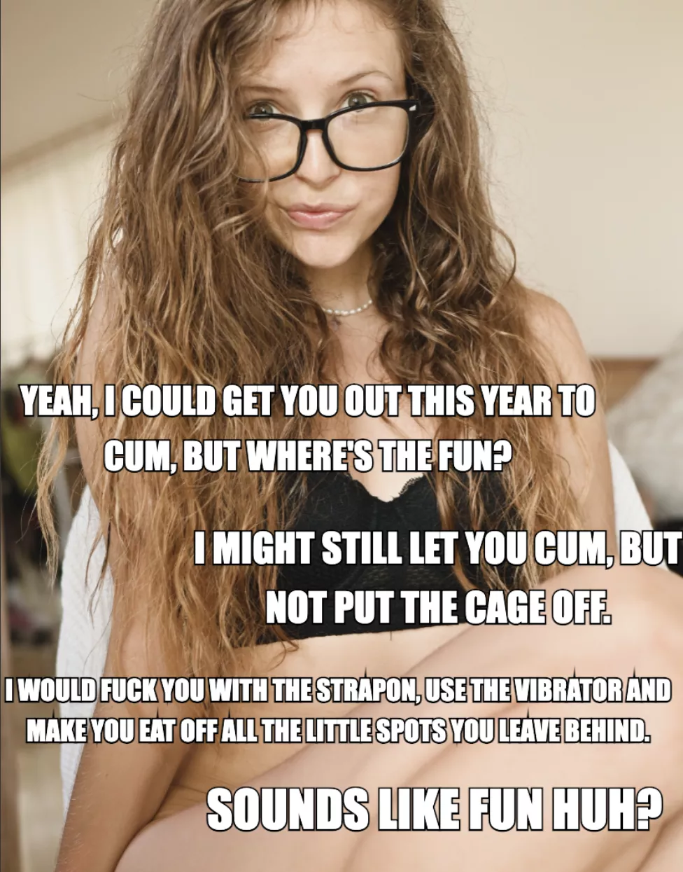 I mean, where would be the fun?