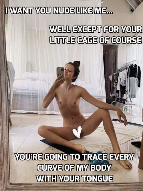 I mean, who doesn‘t like to be nude? 😜