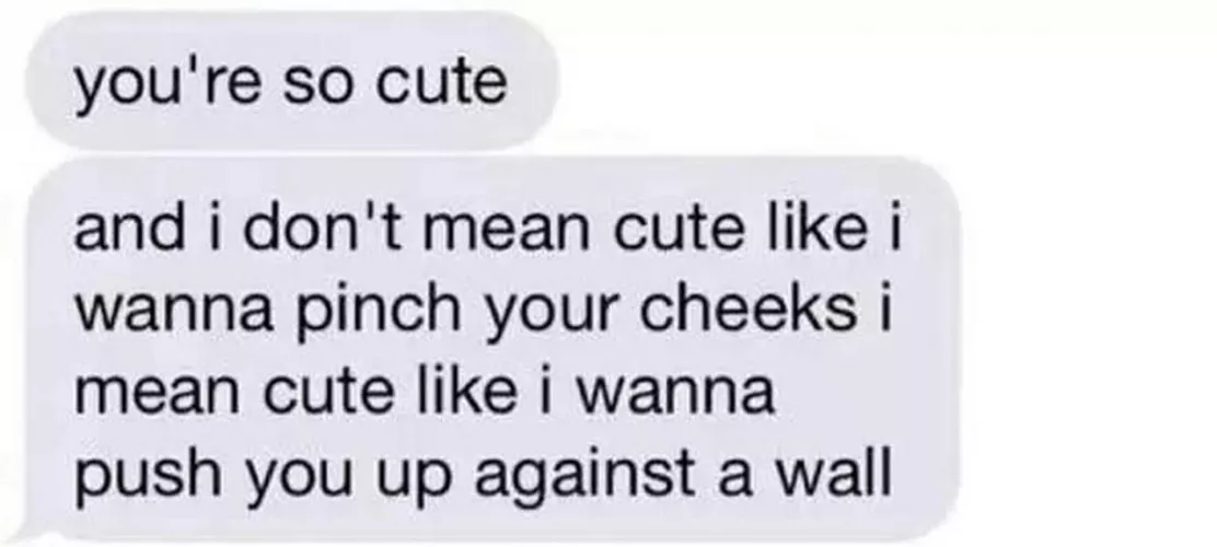 I meant this more than half of the time I called em cute.