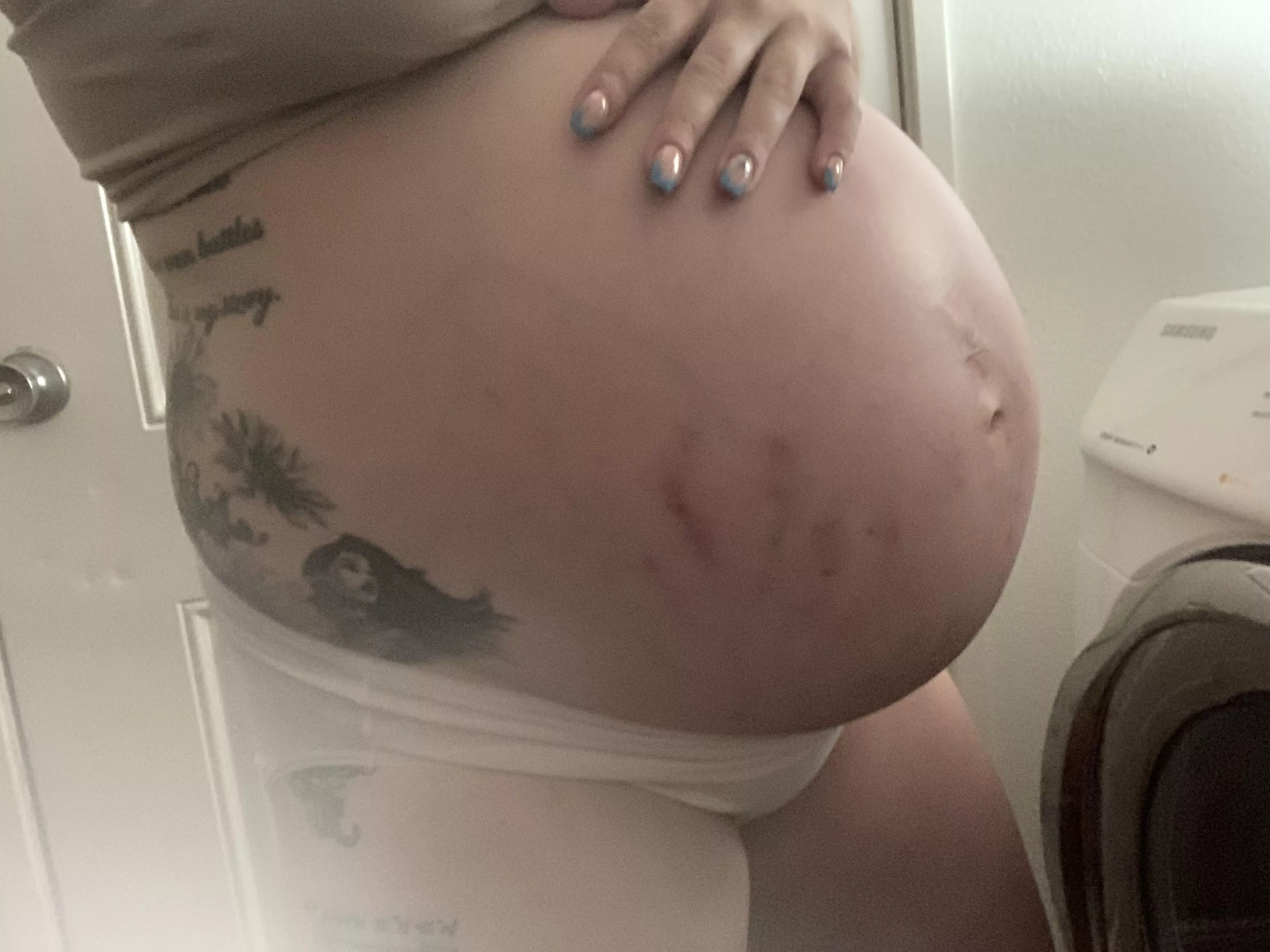 I miss my belly already 😭 I miss my belly already 😭