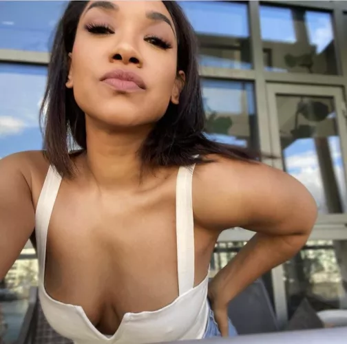 I need a bud to drain me for Candice Patton