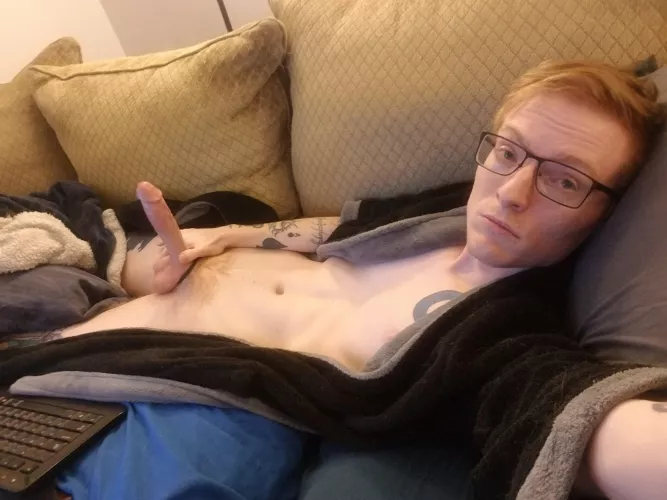 I need someone to come take a seat on this cold, snowy Saturday, so we can keep warm. π