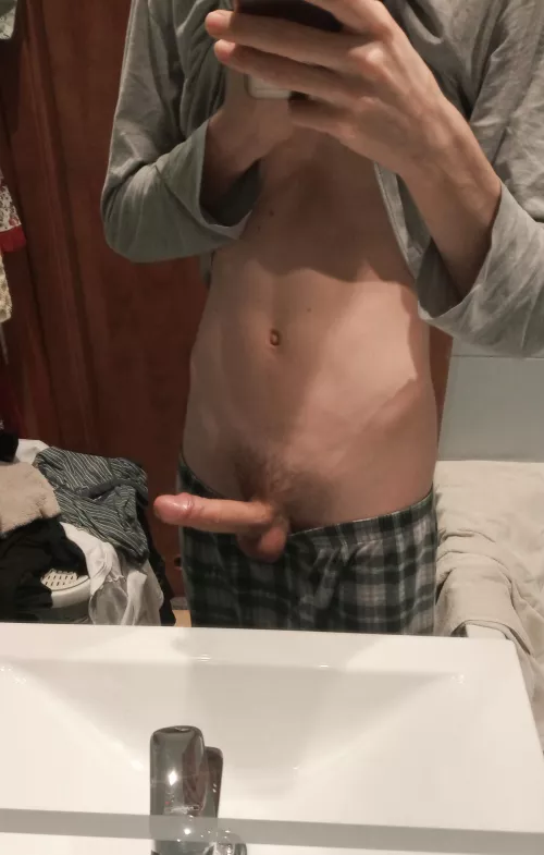 I need to get rid of my morning wood before school π