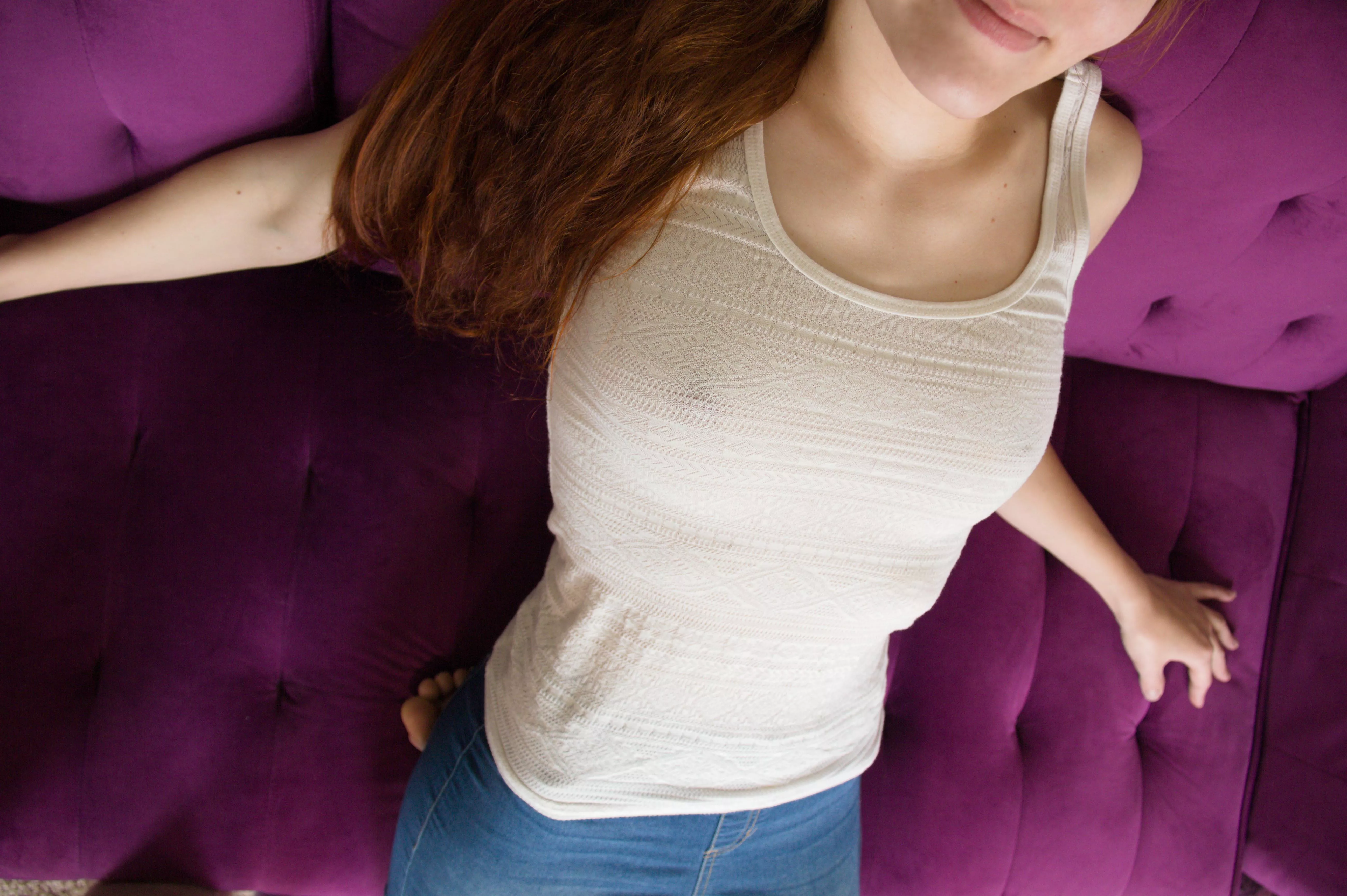 I never wear a bra. That's not a problem right?