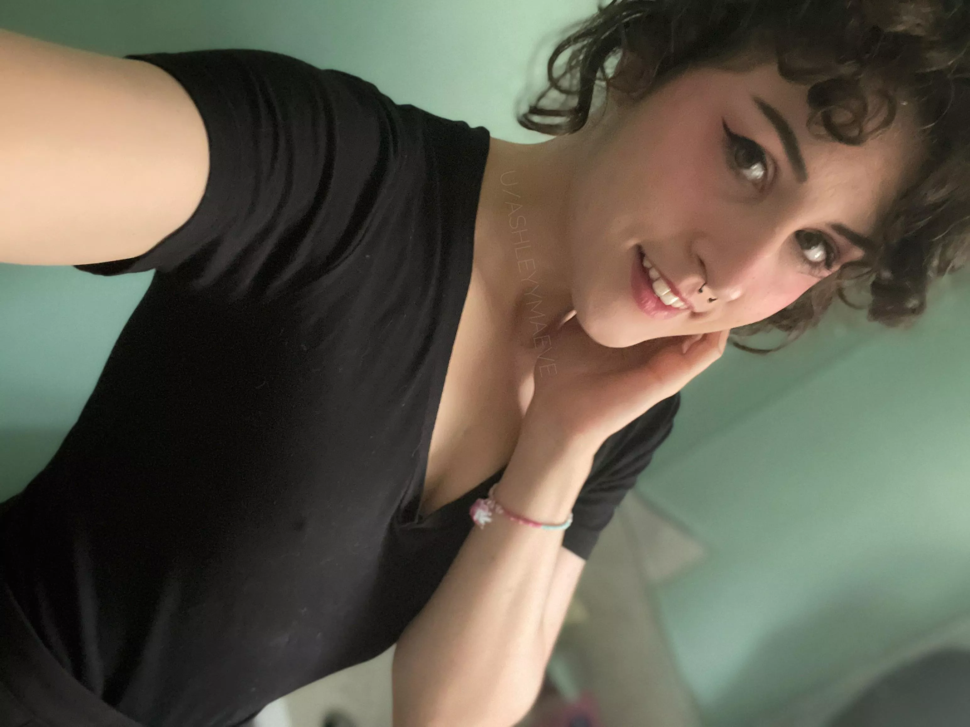 I never wear a bra to work… I never wear a bra to work…