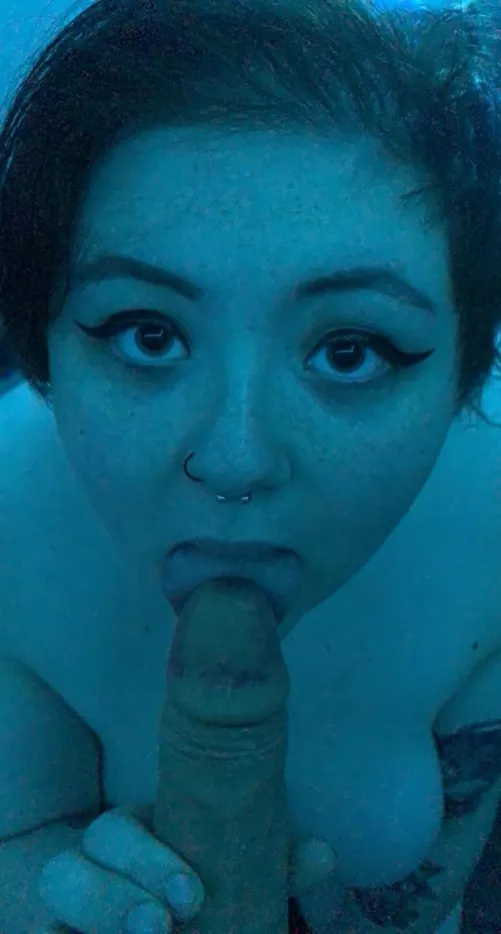 I noticed your morning wood, so I took it upon myself to take care of you.