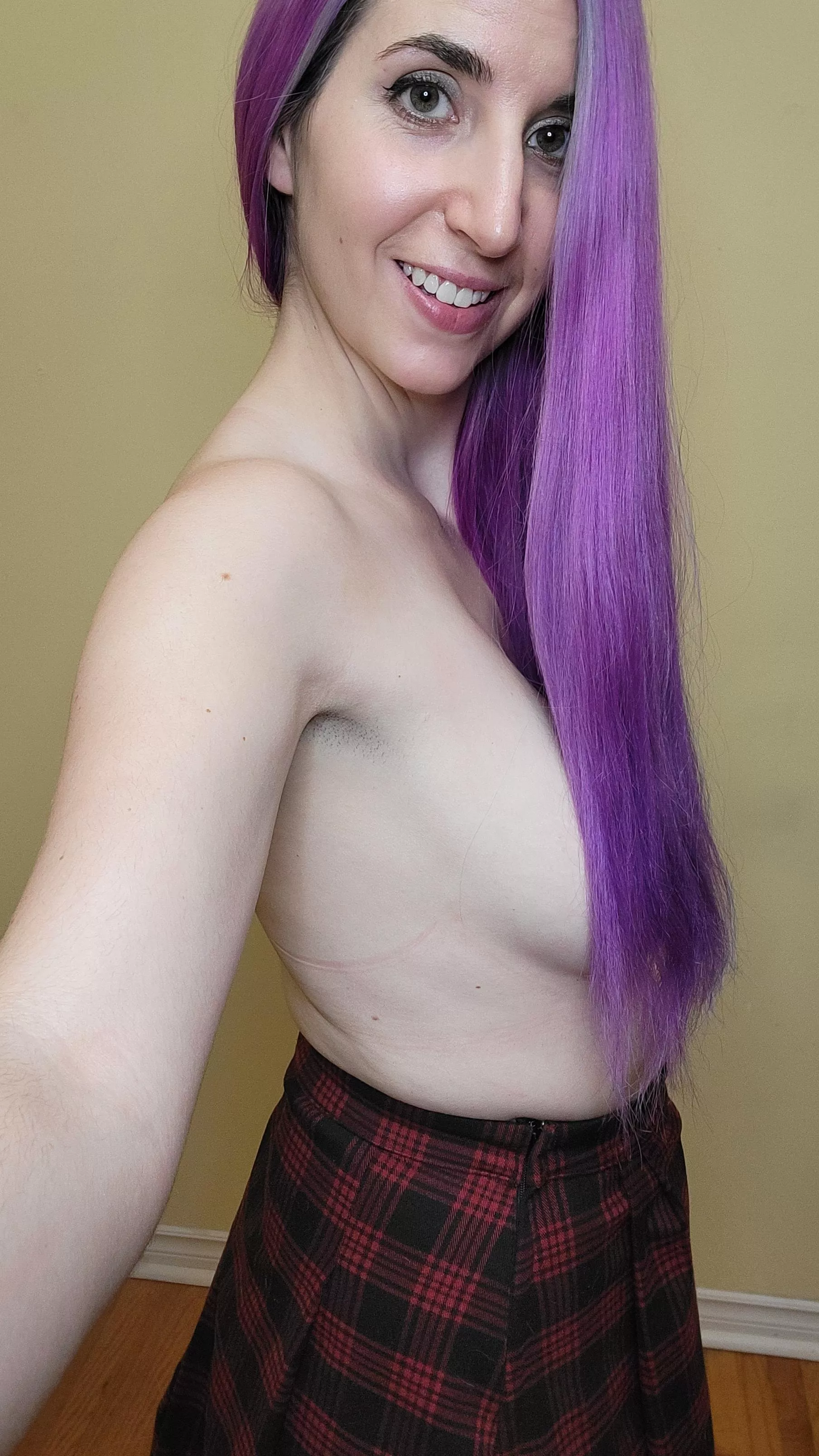 I only have one plaid skirt but I love it