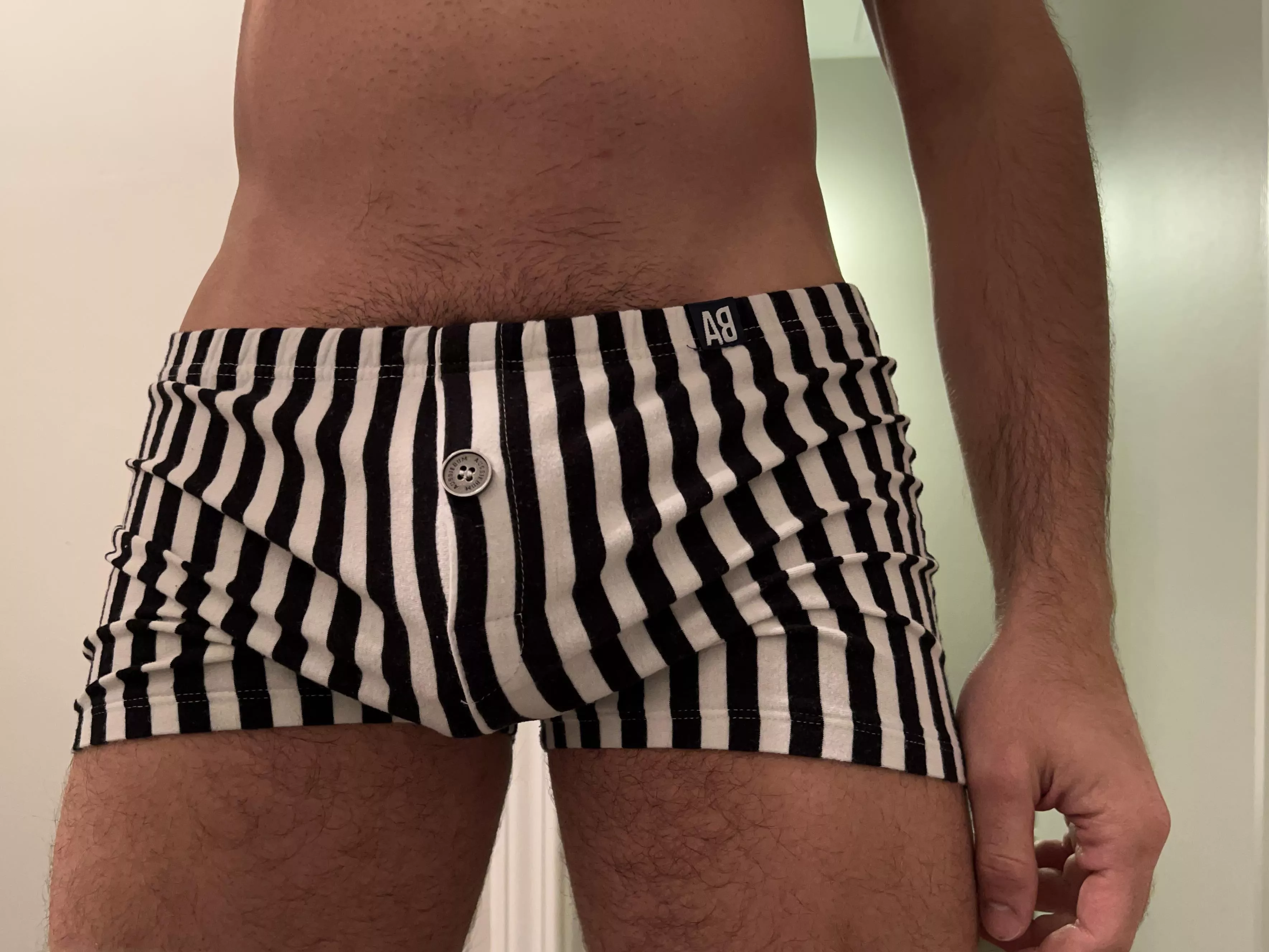 I only have underwear on because you’re not here 😞