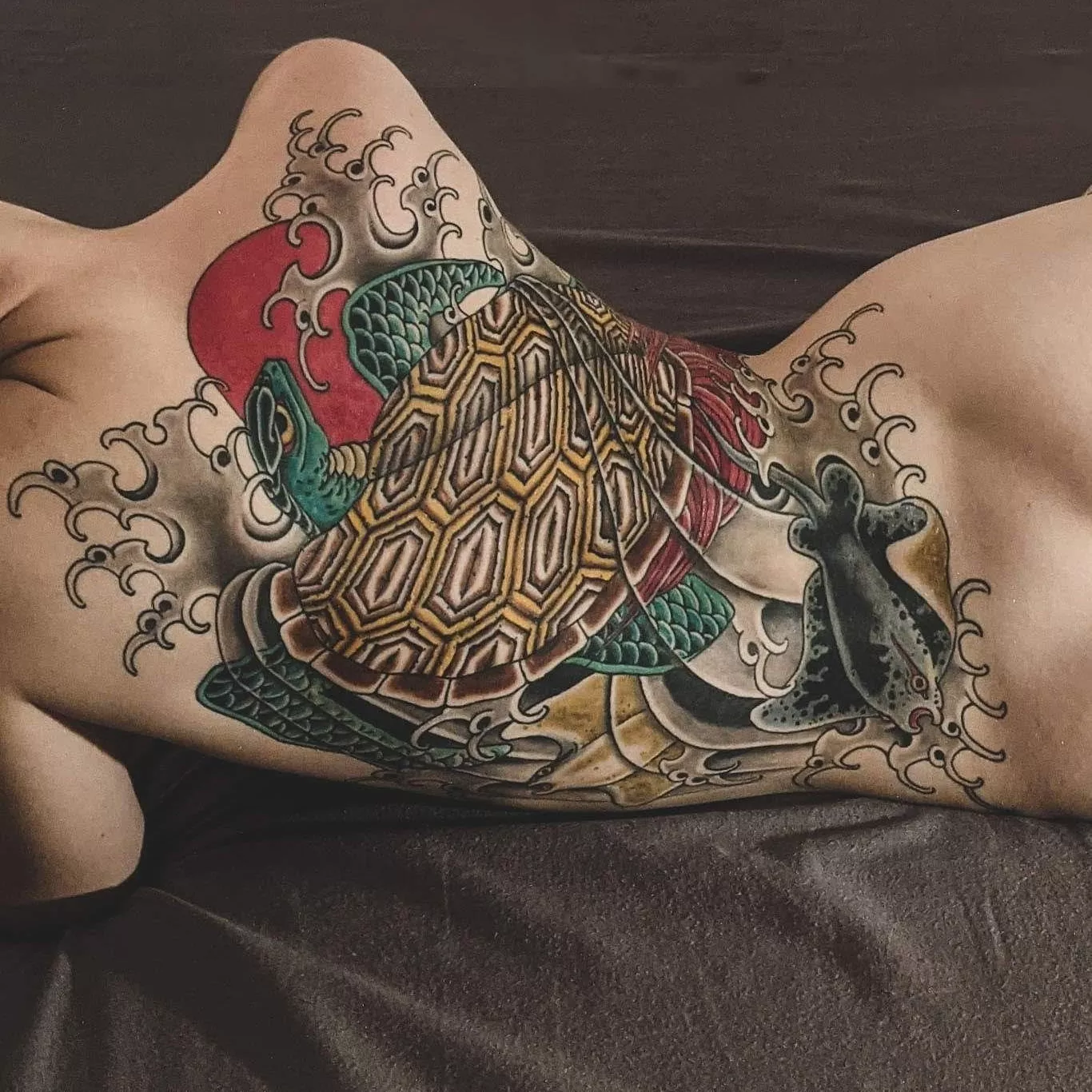 I plan to take more tattoo focused pictures in 2022. Hoping the red ink has settled nicely and wishing for more <3