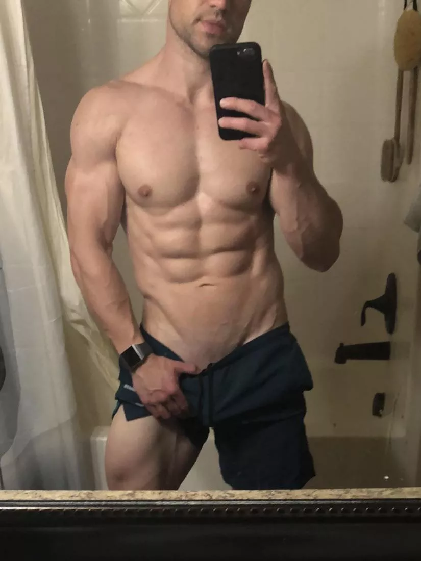 I promise I’ll take off my shorts next time!