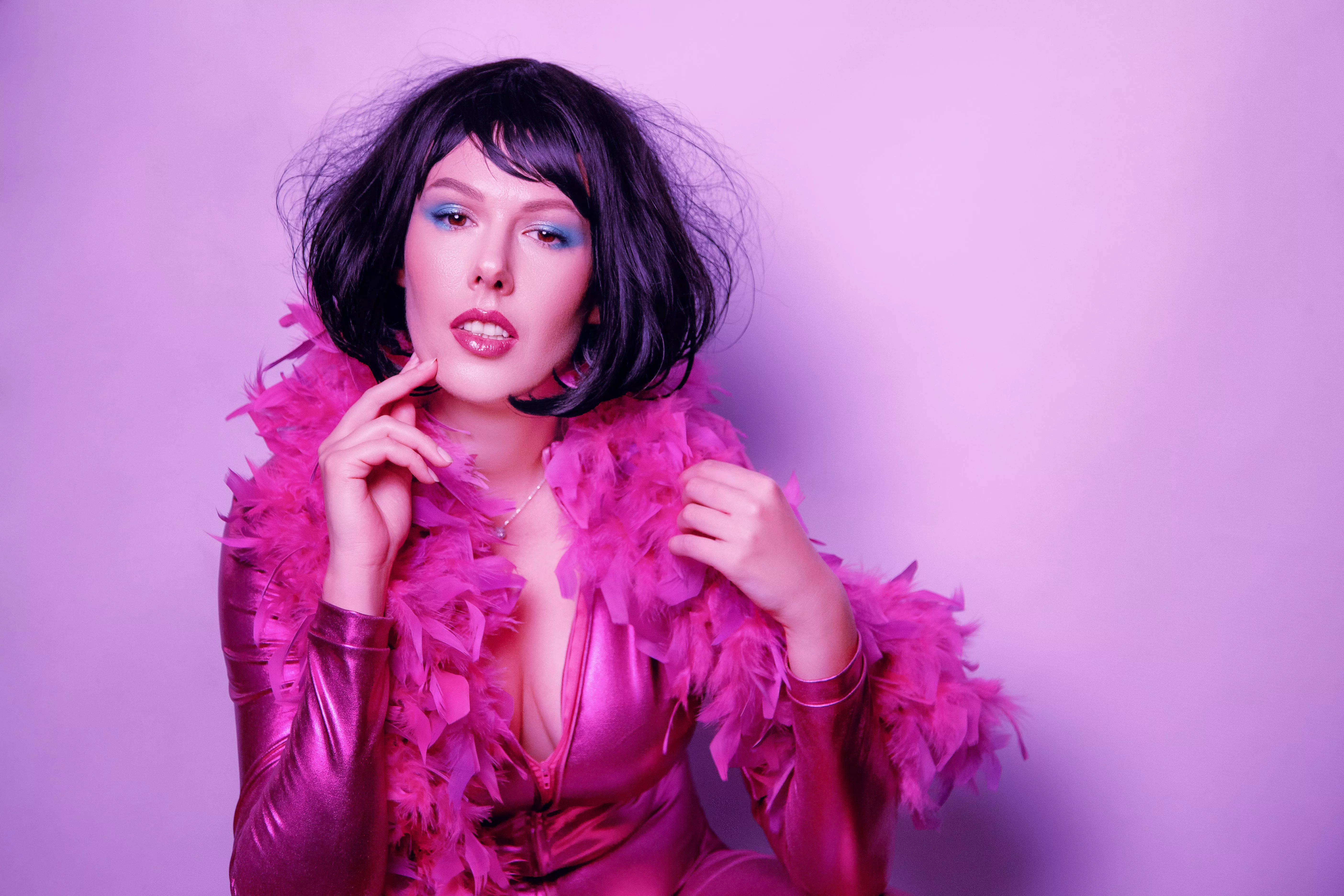 I rather like this flamboyant me 💗