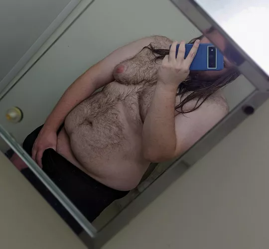 I really need a better mirror to take pics, but I like how I look in this one.