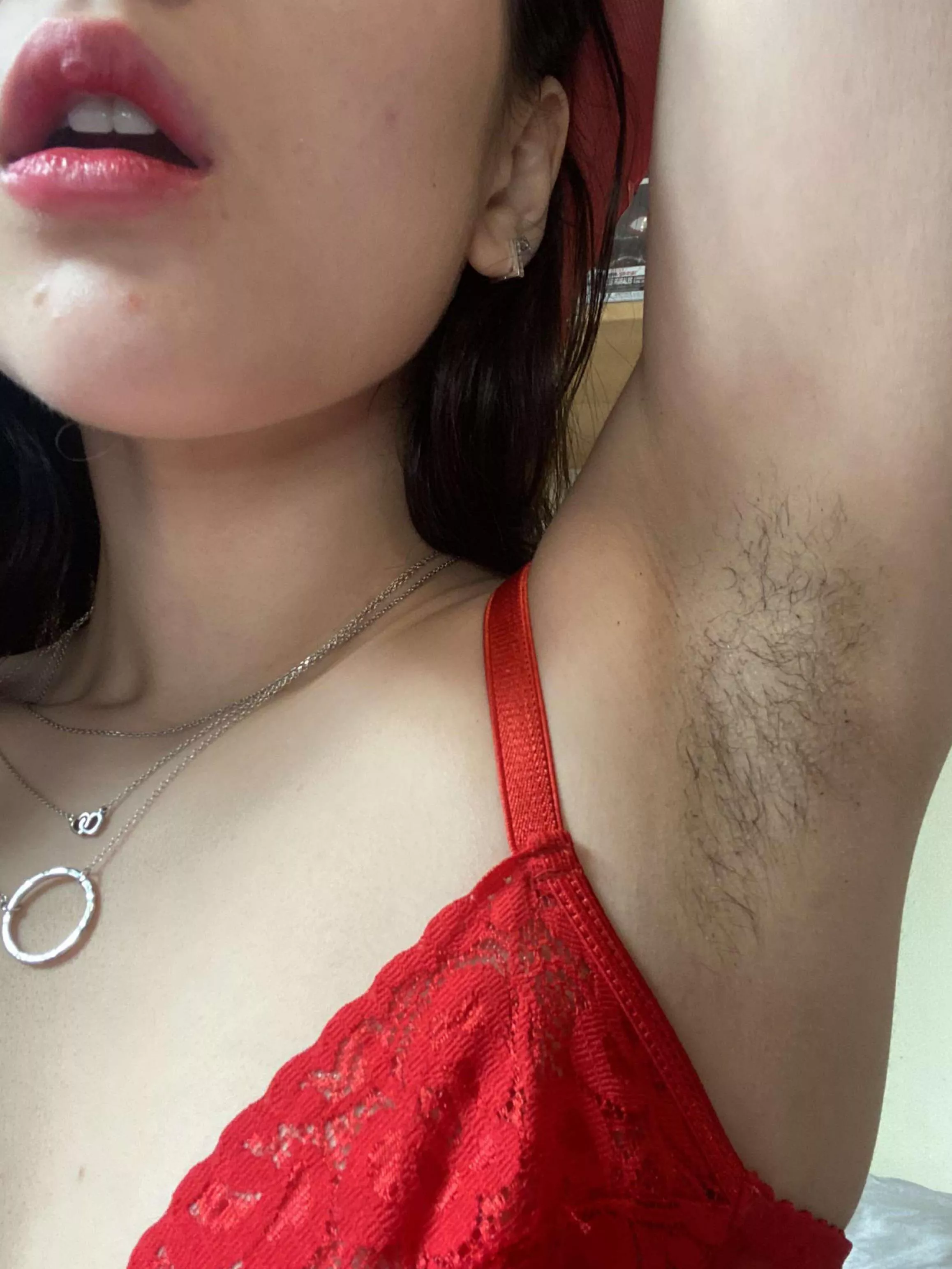 I shaved recently hope that’s not to bad 😘