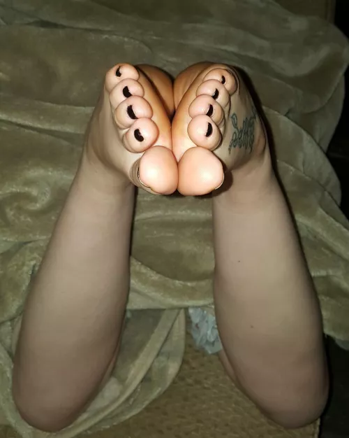 I swear between my soles feels better than any place you've put it before I swear between my soles feels better than any place you've put it before