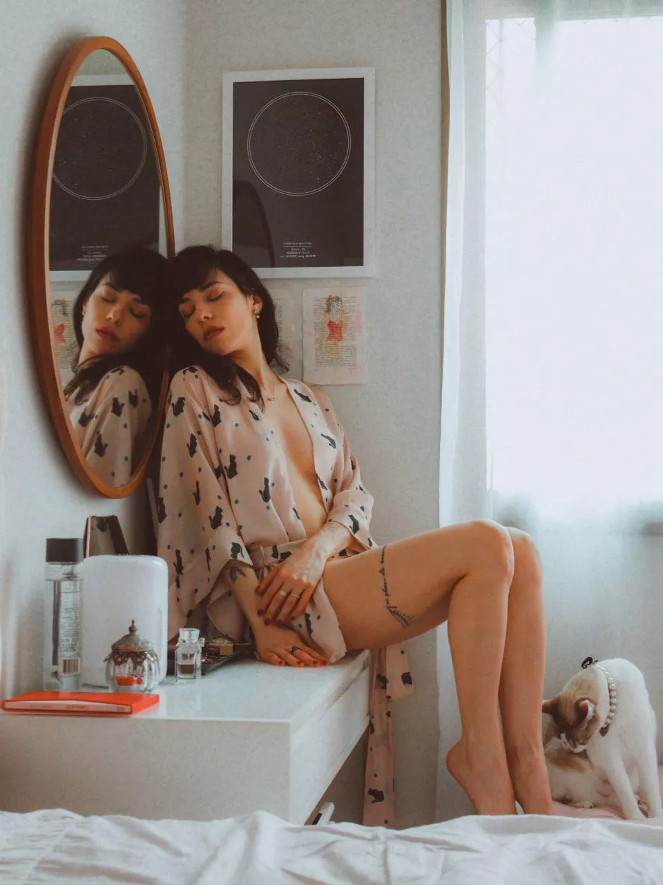 “I tear my soul to cease the pain, I think maybe you feel the same…”