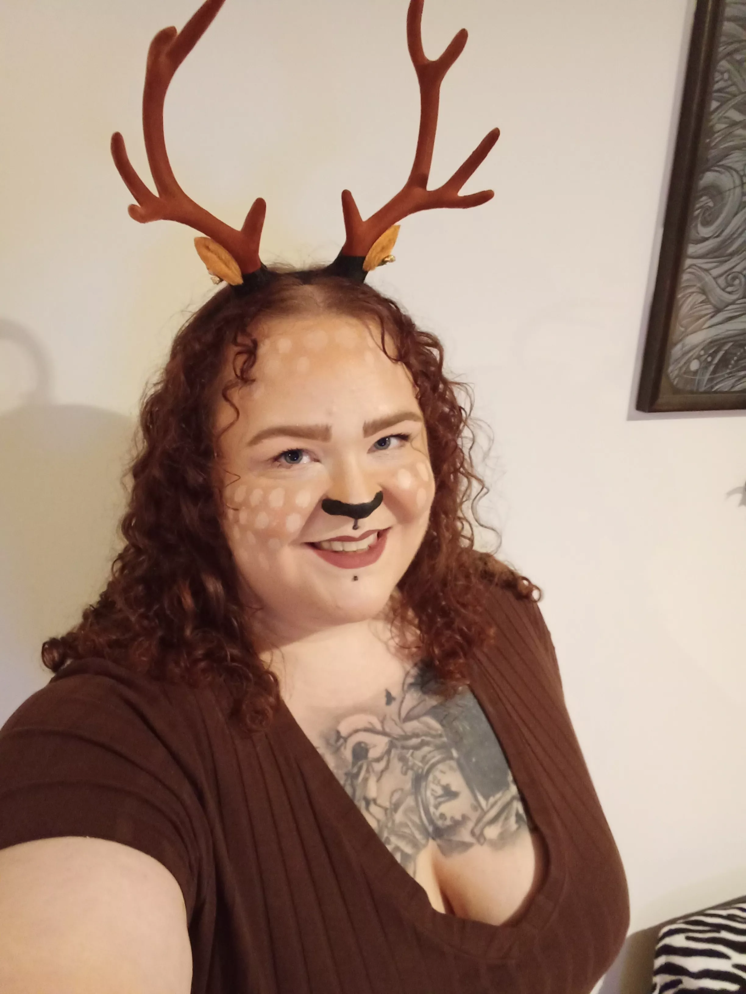 I think I make a pretty cute chubby reindeer, what do you reckon?