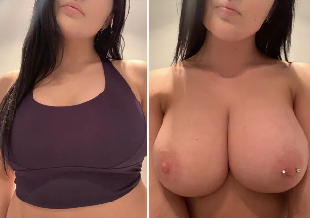 I think my big tits are pretty impressive π I think my big tits are pretty impressive π