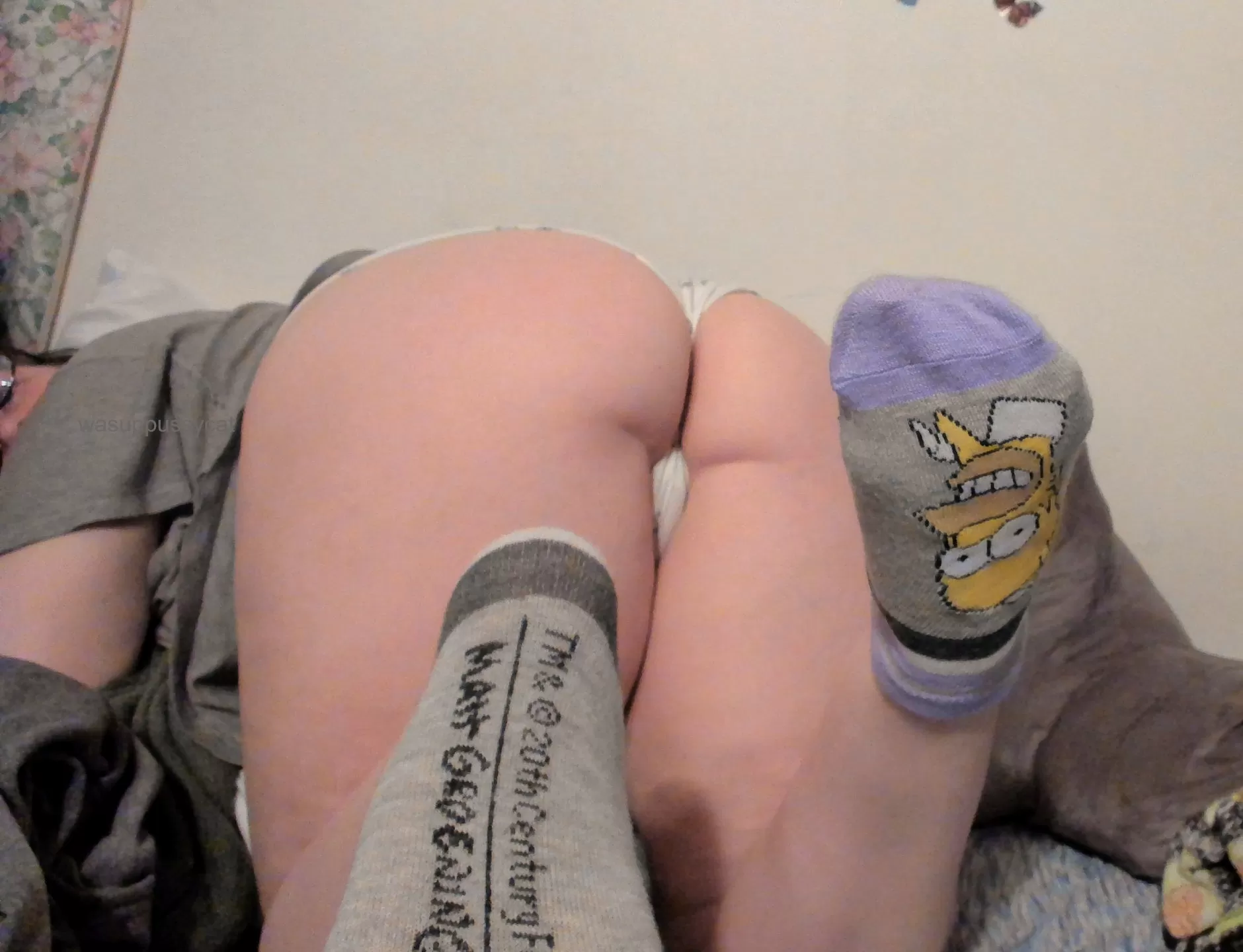 I think my socks are a-doh!-rable I think my socks are a-doh!-rable