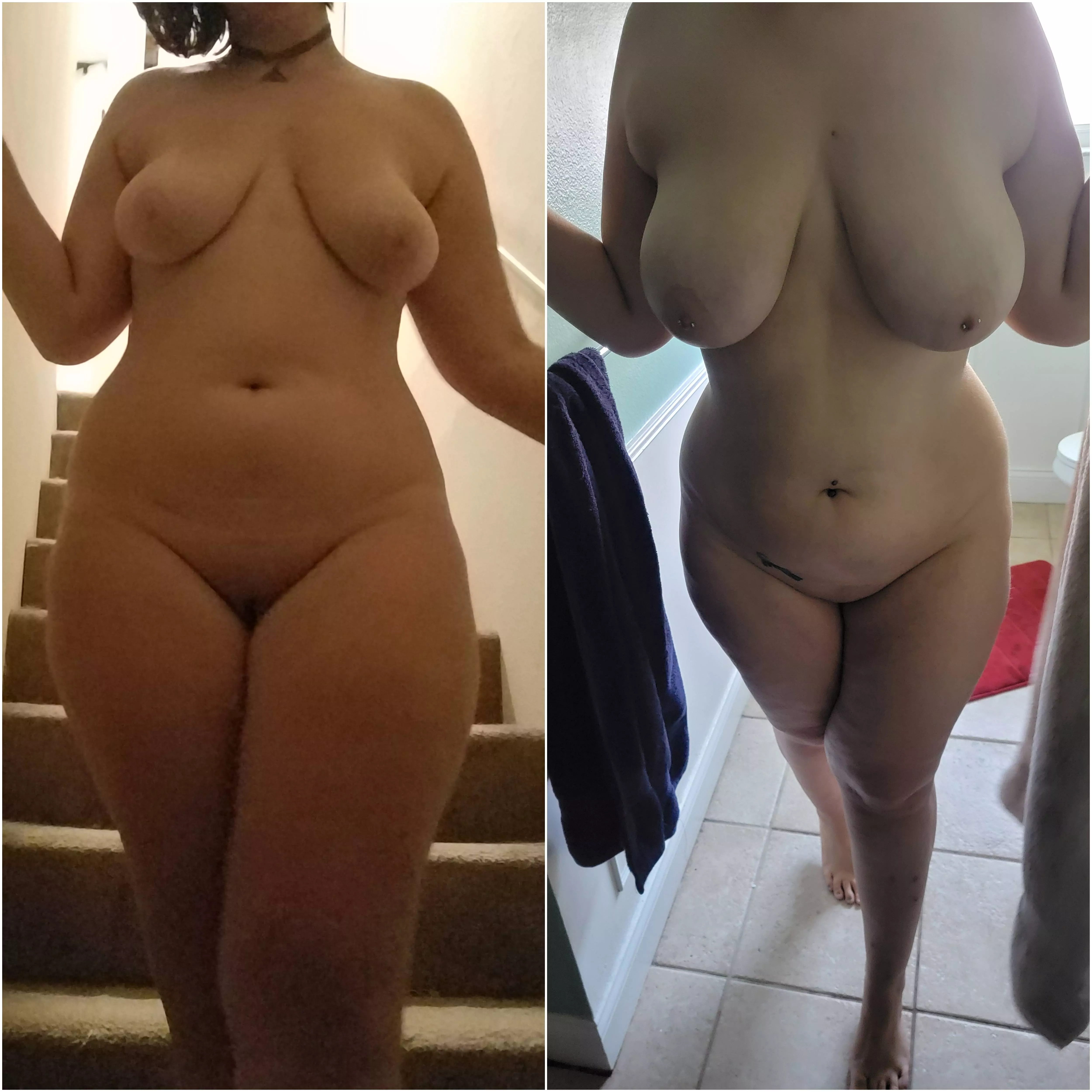 I think my tits may have gotten a little bigger, come grab a handful and find out I think my tits may have gotten a little bigger, come grab a handful and find out