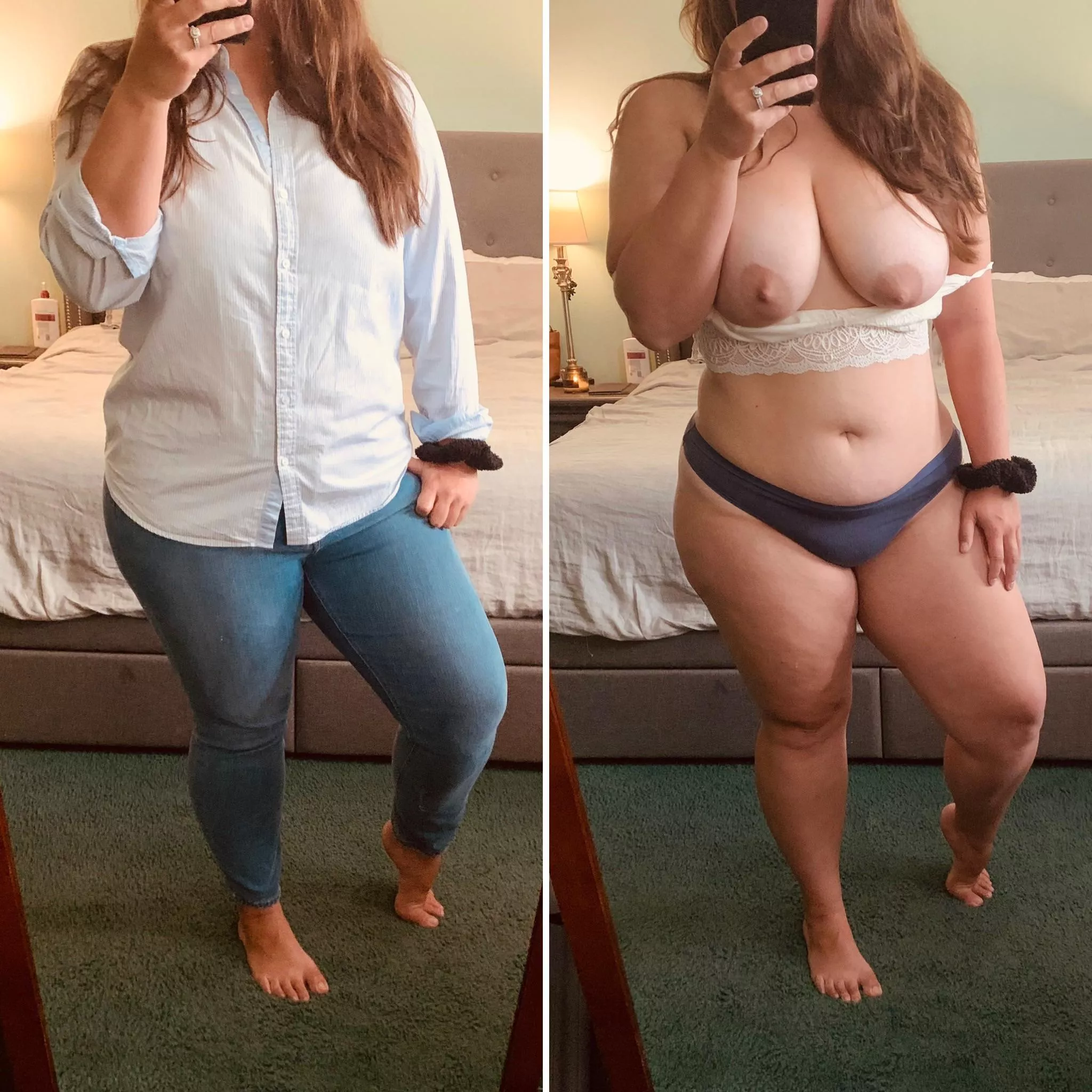 I think my wife hides her boobs well, donβt you think? I think my wife hides her boobs well, donβt you think?