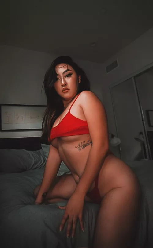 I think red is my color ♥️