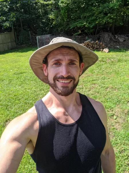 I think this is my official lawn mowing hat 🤠 I think this is my official lawn mowing hat 🤠