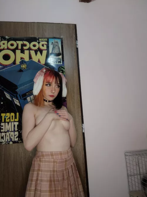 I think you should push me against the door