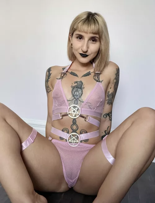 I thought I’d squeeze into something pink, wanna join me?