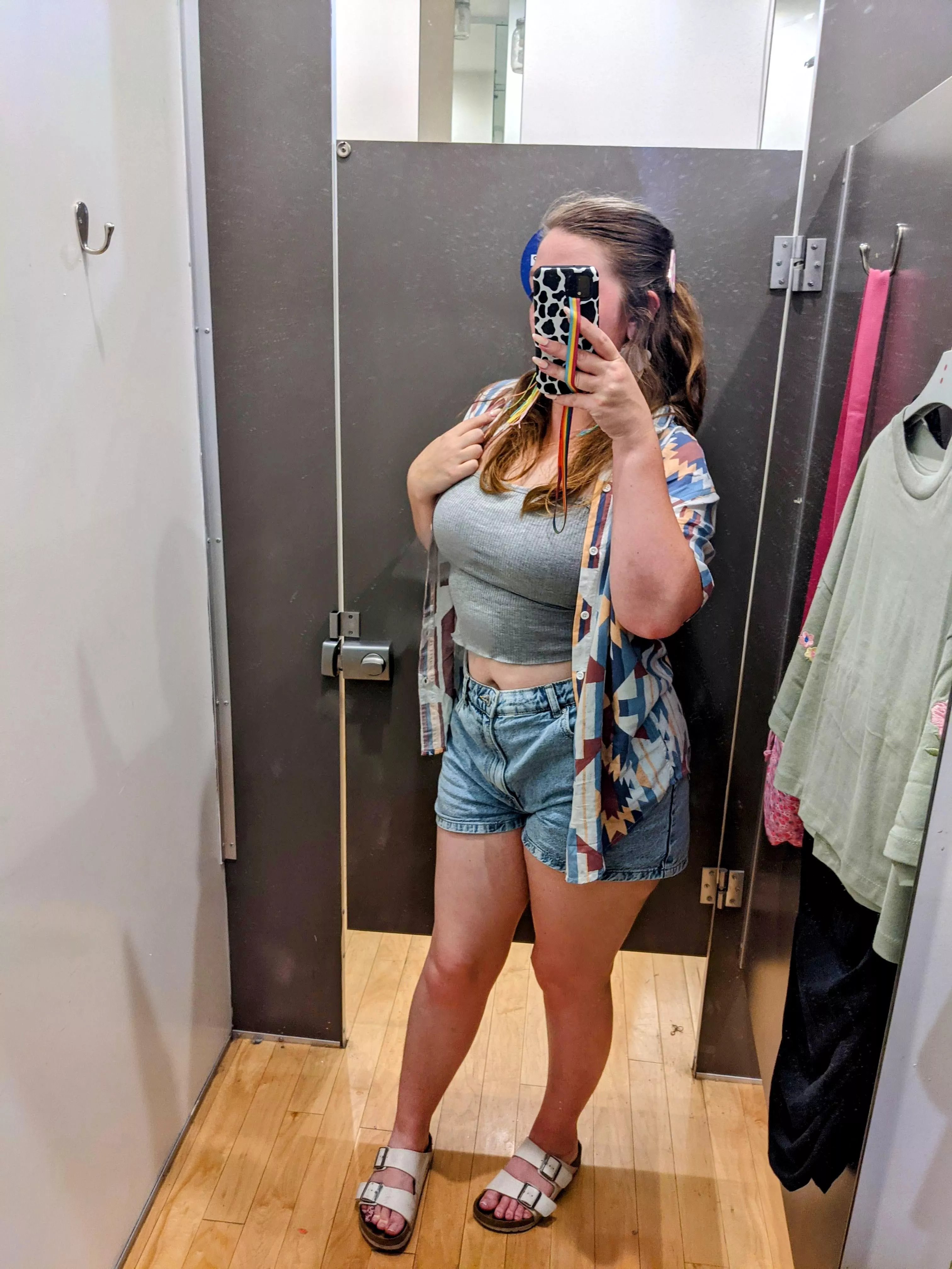 I use men's button ups as cardigans (f) I use men's button ups as cardigans (f)