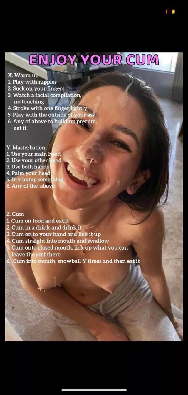 I wanna be your cumslut