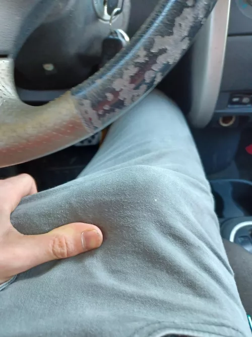 I wanna just rip it out my pants