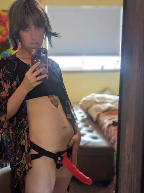 I wanna see you take the whole thing 😊