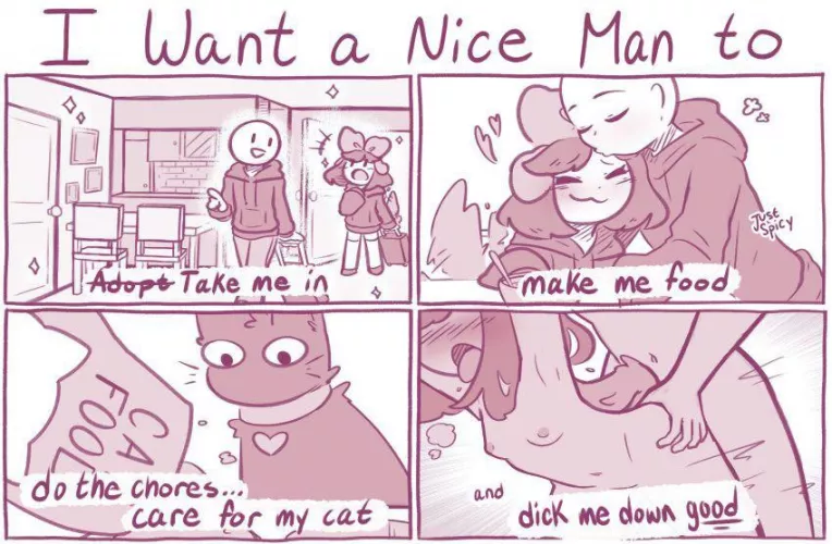 I want that too tbh