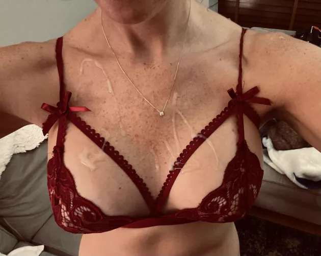 I want to be completely drenched. Have another load for me?