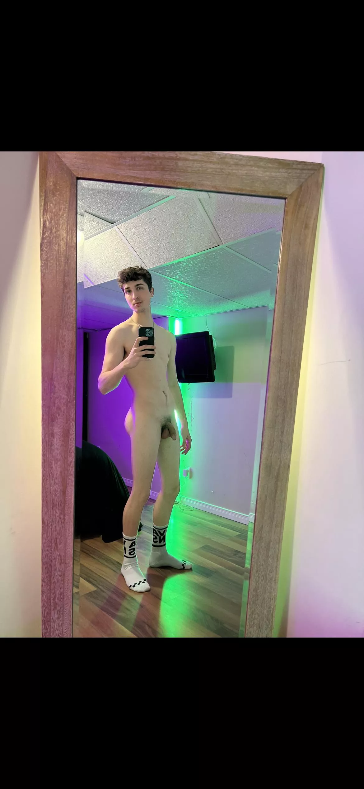 I want you to put my soft cock and balls in your mouth