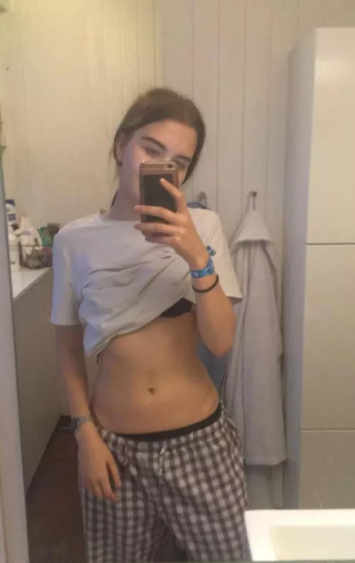 I want you to stroke my tummy while we have sex ππ
