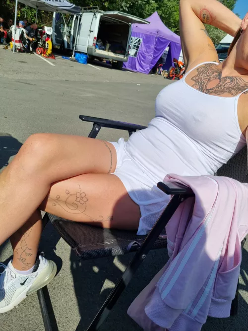 I wanted to distract all the other racers so my man would win