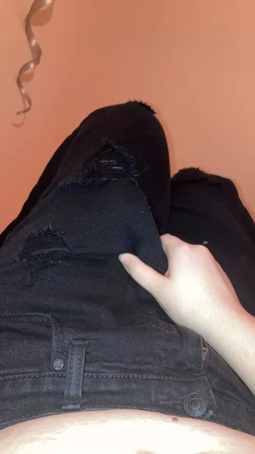 I was about to get ready to go sleep, but he woke up.