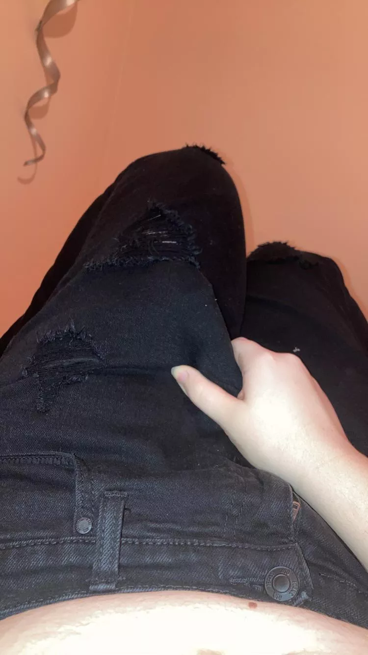 I was about to get ready to go sleep, but he woke up.