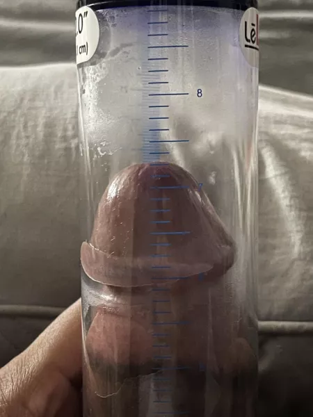 I was at 7” flat last week I’m coming up on my 1yr this is the fastest growth I’ve seen.